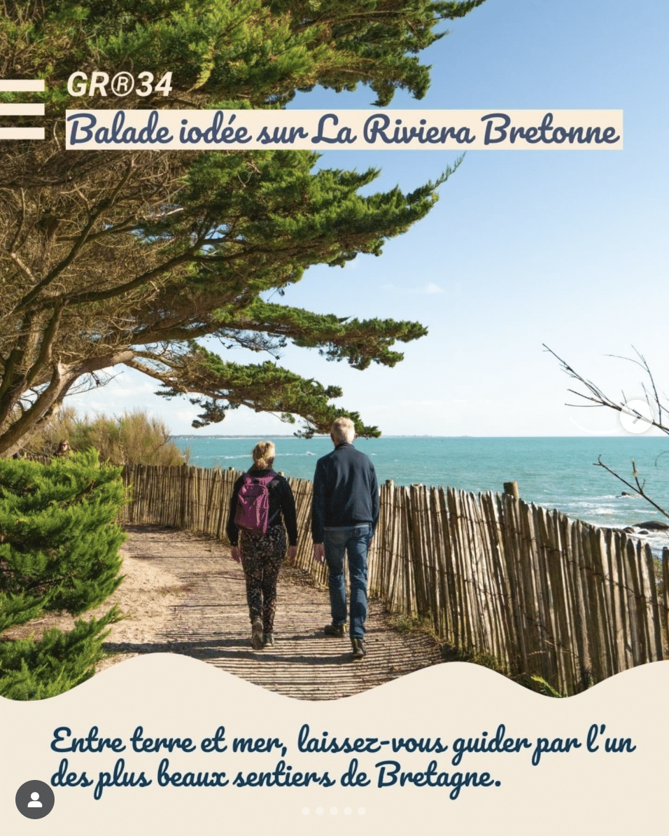 Capture d'écran d'une publication Instagram 